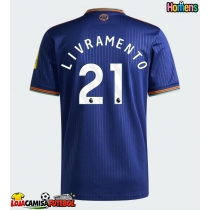 Camisa de Futebol Newcastle United Tino Livramento #21 Equipamento Alternativo 2025-26 Manga Curta